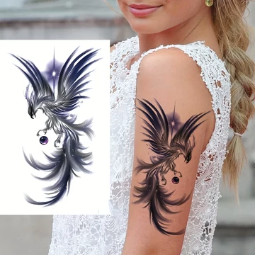 Phoenix ideiglenes tetoválás