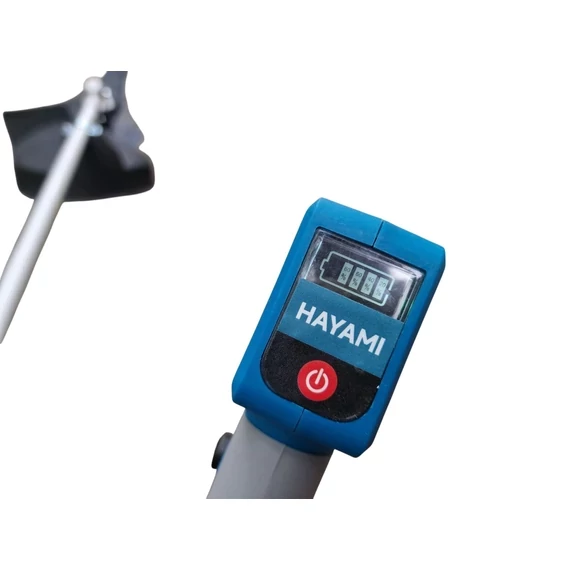 HAYAMI 128V akkus fűkasza 2 akkuval